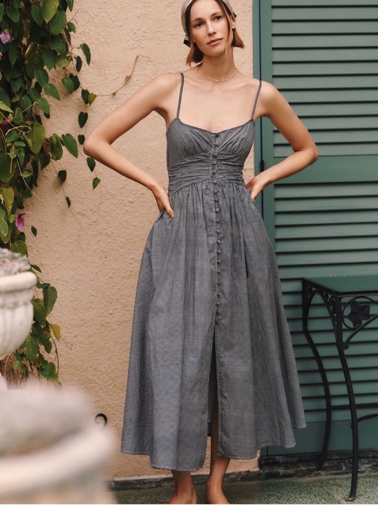 Anthropologie Dresses & Skirts - Anthropologie Katerina Button-Front Midi Dress NWT – Size XL